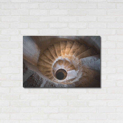 Luxe Metal Art 'Eye Staircase' by Roman Robroek Metal Wall Art,36x24