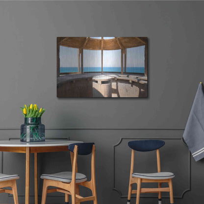 Luxe Metal Art 'Concrete Aquarium' by Roman Robroek Metal Wall Art,36x24