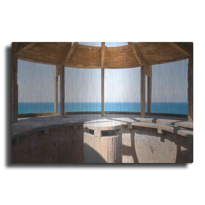 Luxe Metal Art 'Concrete Aquarium' by Roman Robroek Metal Wall Art