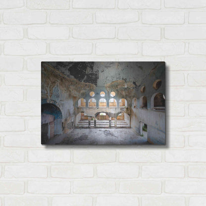 Luxe Metal Art 'Lebanese Synagogue' by Roman Robroek Metal Wall Art,24x16