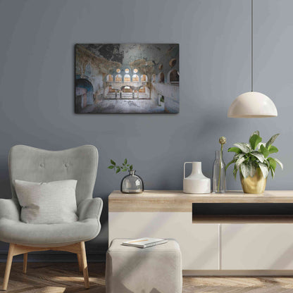Luxe Metal Art 'Lebanese Synagogue' by Roman Robroek Metal Wall Art,24x16