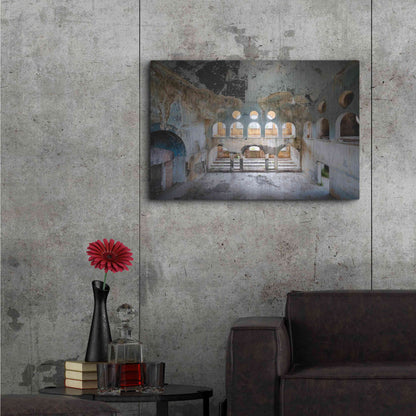 Luxe Metal Art 'Lebanese Synagogue' by Roman Robroek Metal Wall Art,36x24