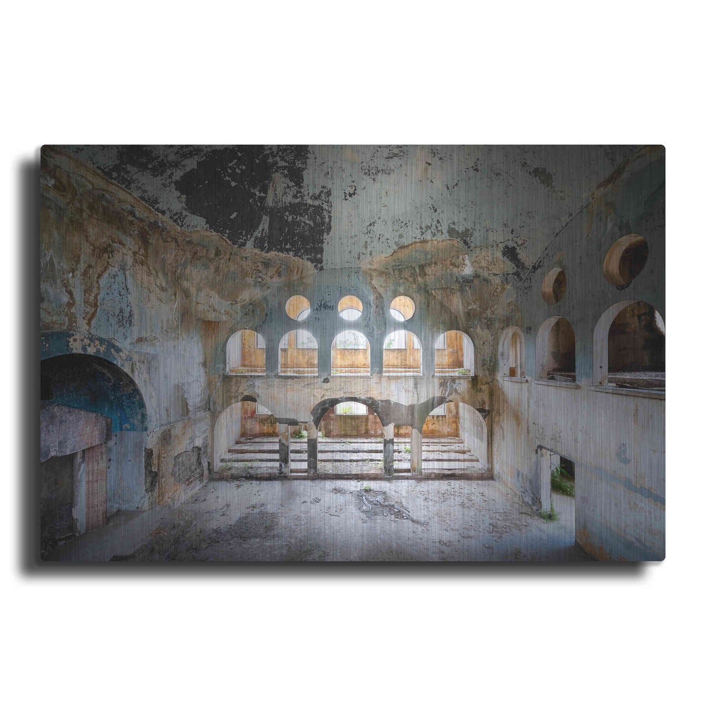 Luxe Metal Art 'Lebanese Synagogue' by Roman Robroek Metal Wall Art