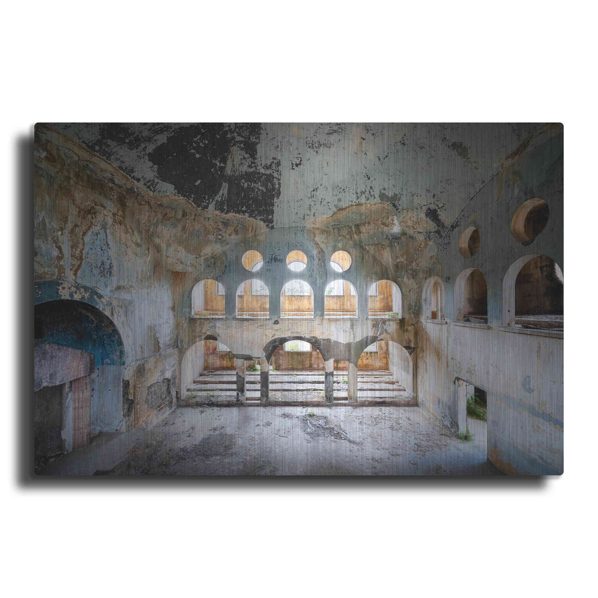 Luxe Metal Art 'Lebanese Synagogue' by Roman Robroek Metal Wall Art