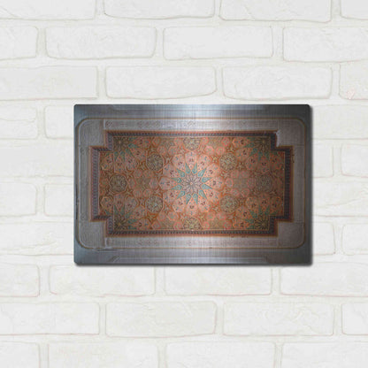 Luxe Metal Art 'Sursock Ceiling' by Roman Robroek Metal Wall Art,16x12