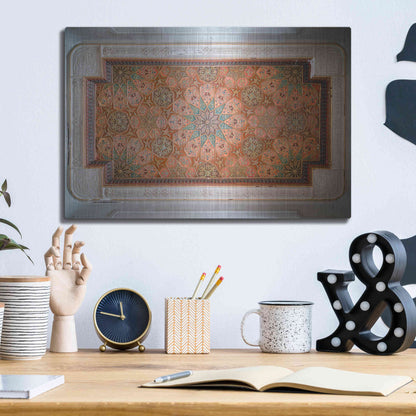 Luxe Metal Art 'Sursock Ceiling' by Roman Robroek Metal Wall Art,16x12