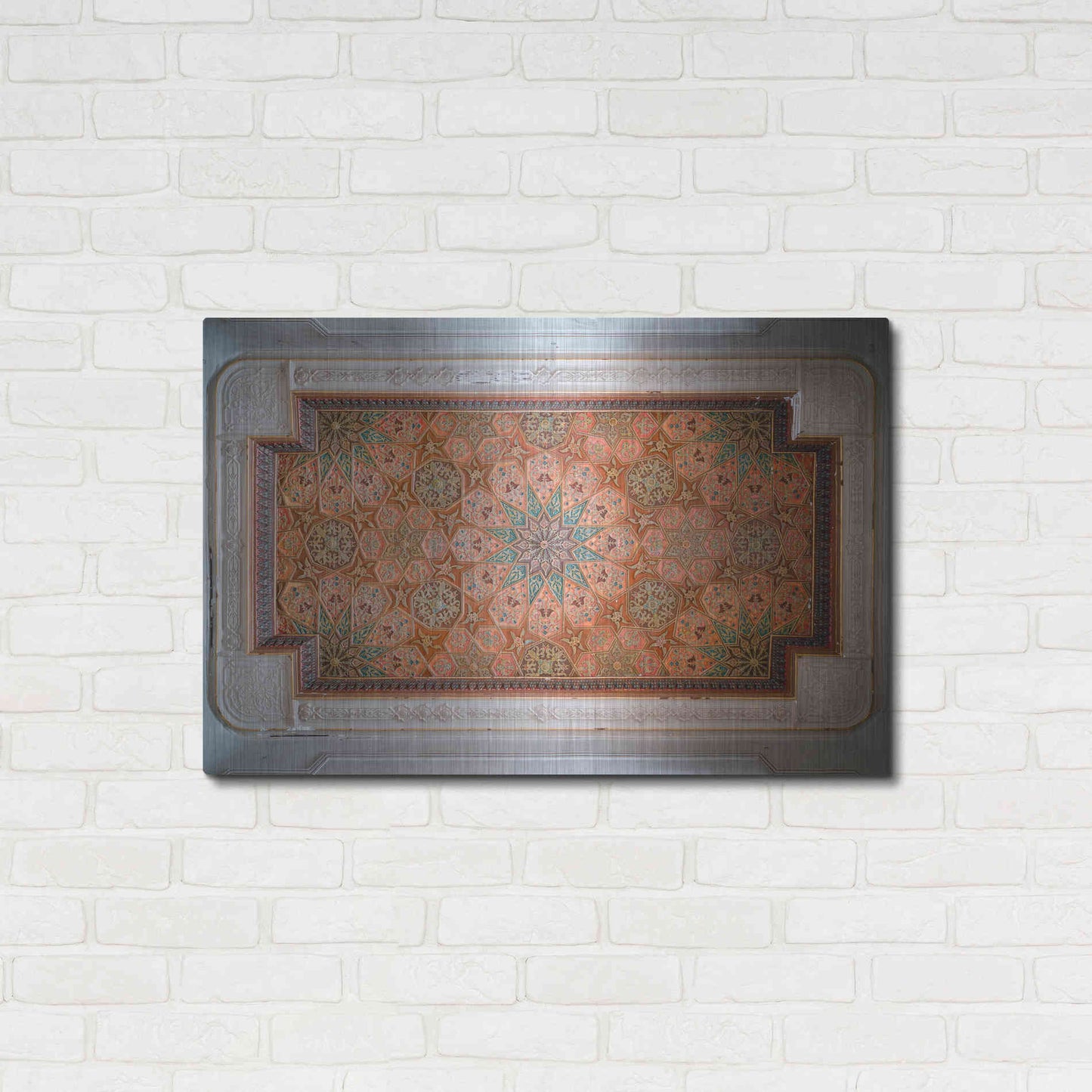 Luxe Metal Art 'Sursock Ceiling' by Roman Robroek Metal Wall Art,36x24