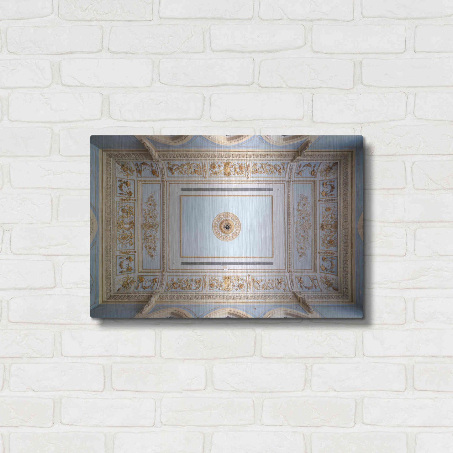 Luxe Metal Art 'Quantum Ceiling' by Roman Robroek Metal Wall Art,24x16