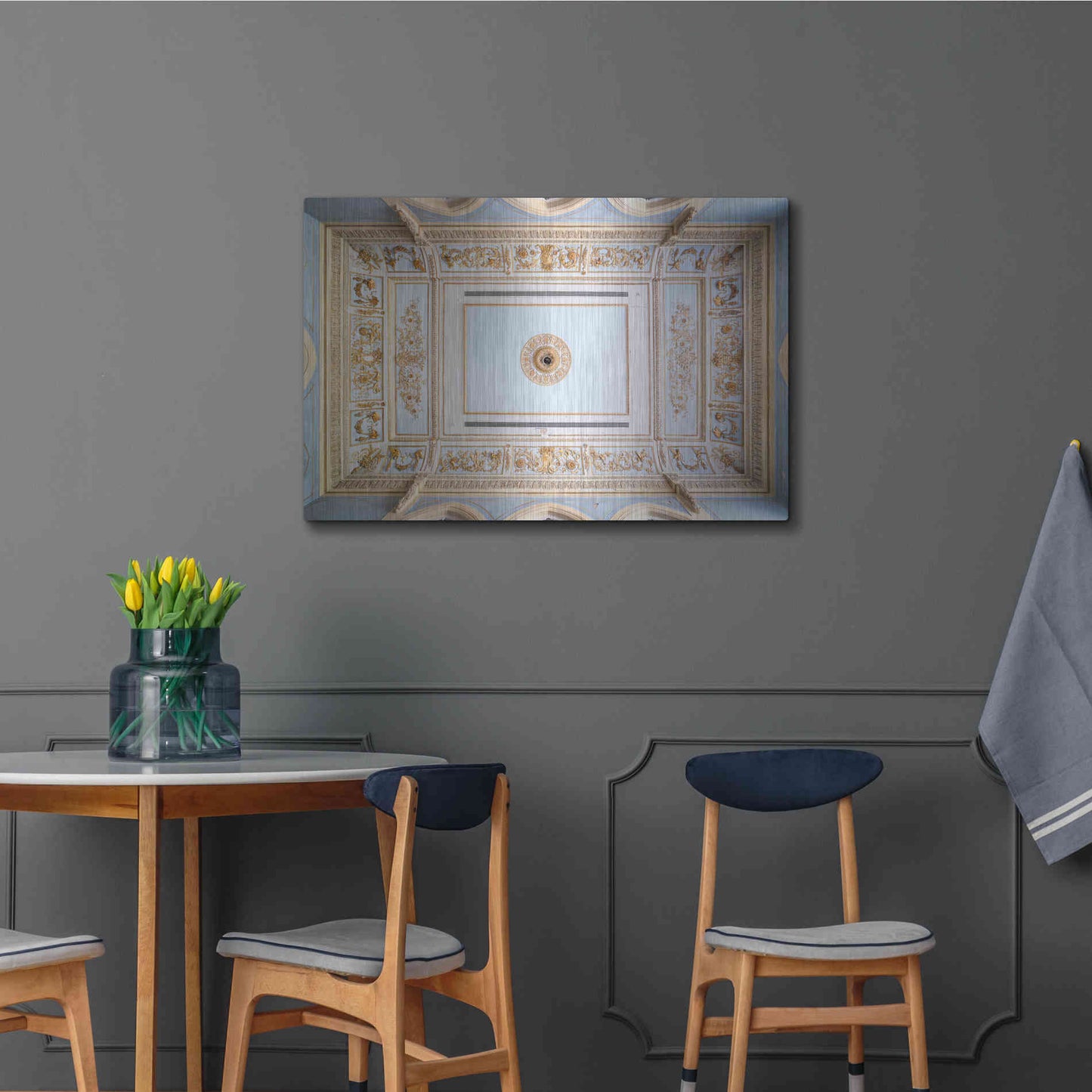 Luxe Metal Art 'Quantum Ceiling' by Roman Robroek Metal Wall Art,36x24