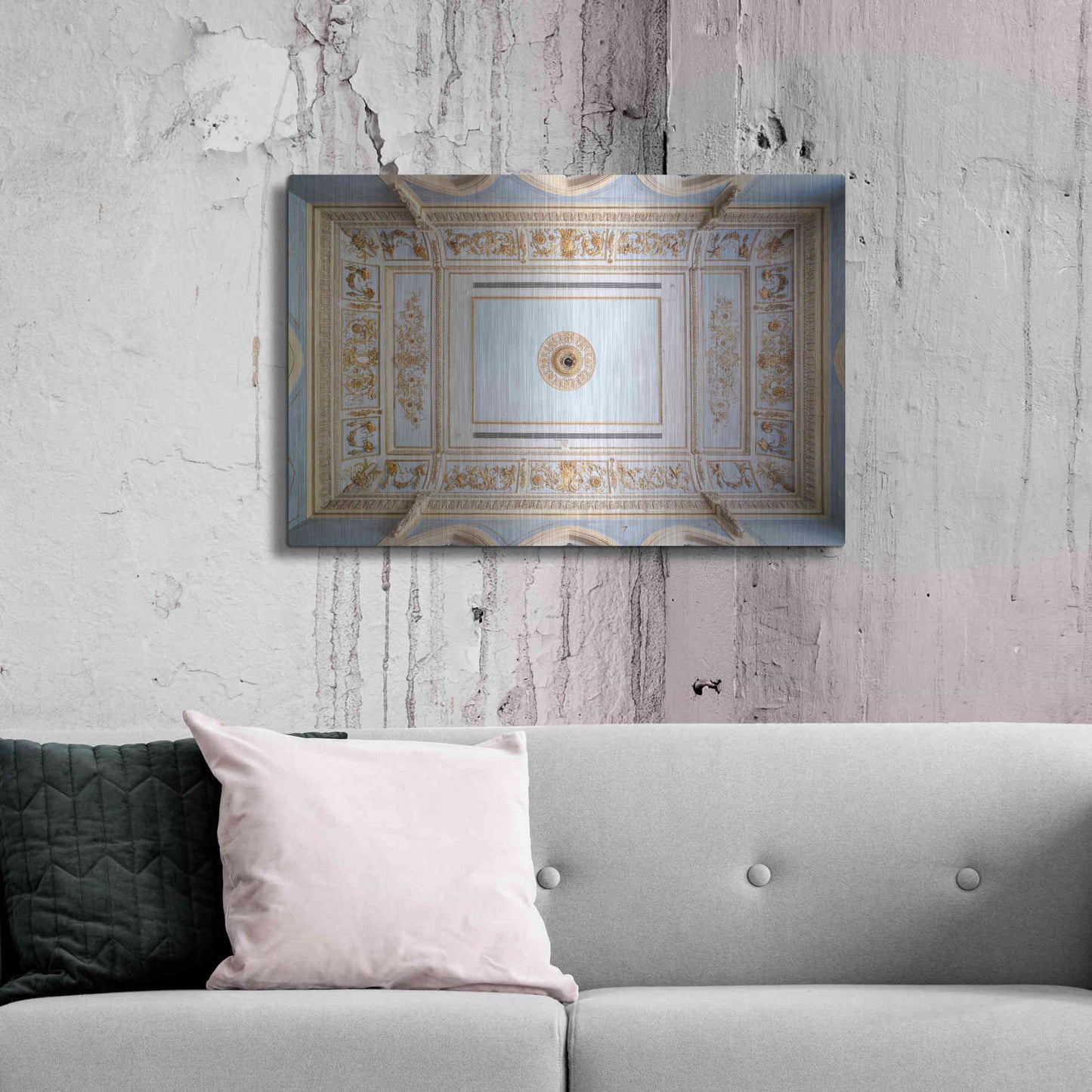 Luxe Metal Art 'Quantum Ceiling' by Roman Robroek Metal Wall Art,36x24