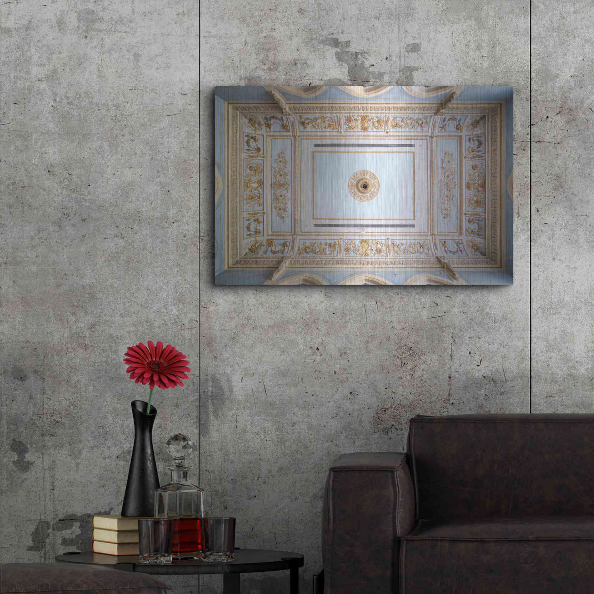 Luxe Metal Art 'Quantum Ceiling' by Roman Robroek Metal Wall Art,36x24