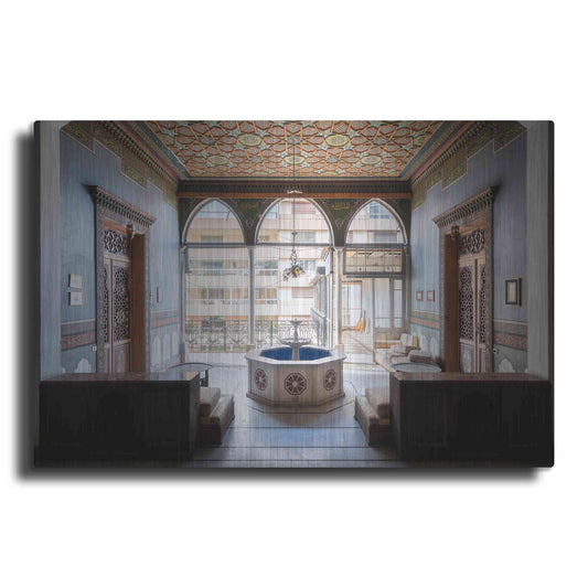 Luxe Metal Art 'Tabbal Fountain' by Roman Robroek Metal Wall Art