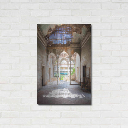 Luxe Metal Art 'Broken Sunlight' by Roman Robroek Metal Wall Art,24x36