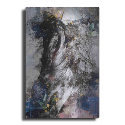 Luxe Metal Art 'Gallop To Freedom by Roozbeh Bahramali Metal Wall Art