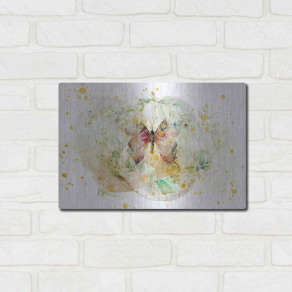 Luxe Metal Art 'Wings Spread by Roozbeh Bahramali Metal Wall Art,16x12