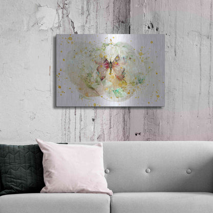 Luxe Metal Art 'Wings Spread by Roozbeh Bahramali Metal Wall Art,36x24
