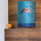 Luxe Metal Art 'Flamingo by Alana Clumeck Metal Wall Art,12x16