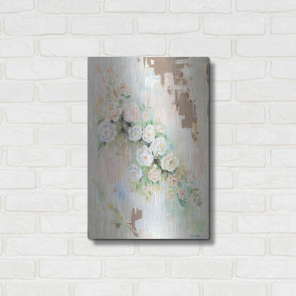 Luxe Metal Art 'Spring Flowers by Alana Clumeck Metal Wall Art,16x24