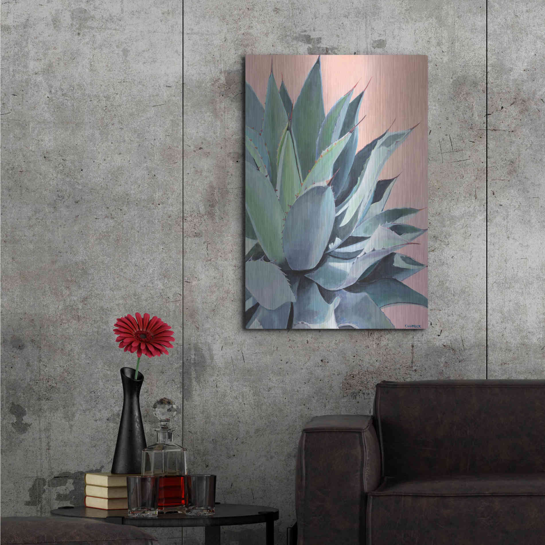 Luxe Metal Art 'Glory by Alana Clumeck Metal Wall Art,24x36