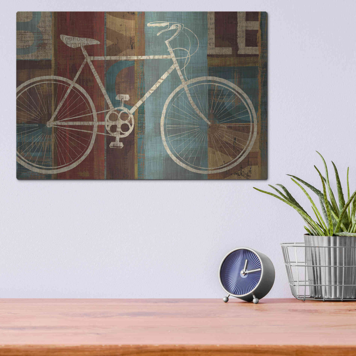 Luxe Metal Art 'Breaking Away' by Michael Mullan, Metal Wall Art,16x12
