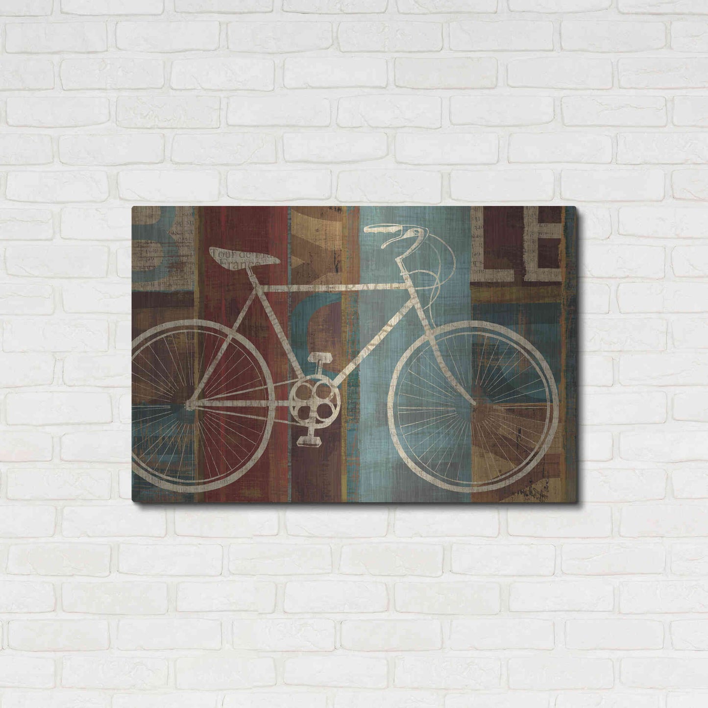 Luxe Metal Art 'Breaking Away' by Michael Mullan, Metal Wall Art,36x24