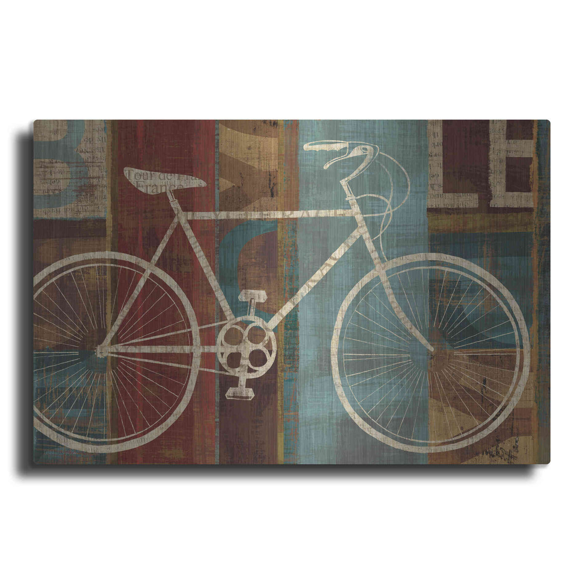 Luxe Metal Art 'Breaking Away' by Michael Mullan, Metal Wall Art
