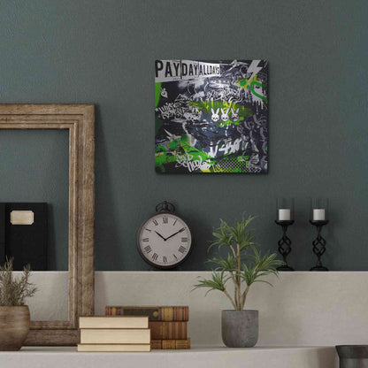 Luxe Metal Art 'Chrysler View by Colourblind Suicide Metal Wall Art,12x12