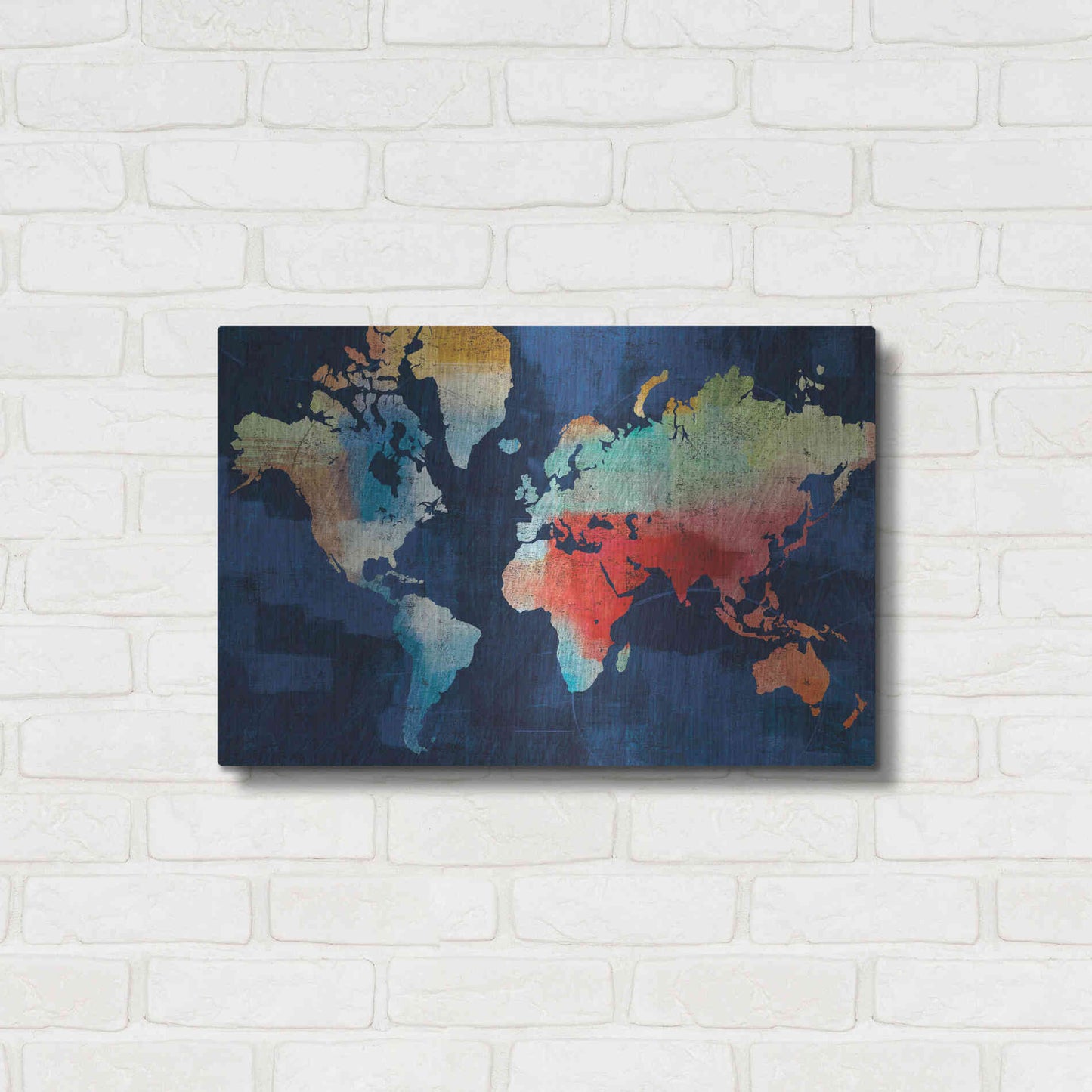 Luxe Metal Art 'Seasons Change' by Michael Mullan, Metal Wall Art,24x16