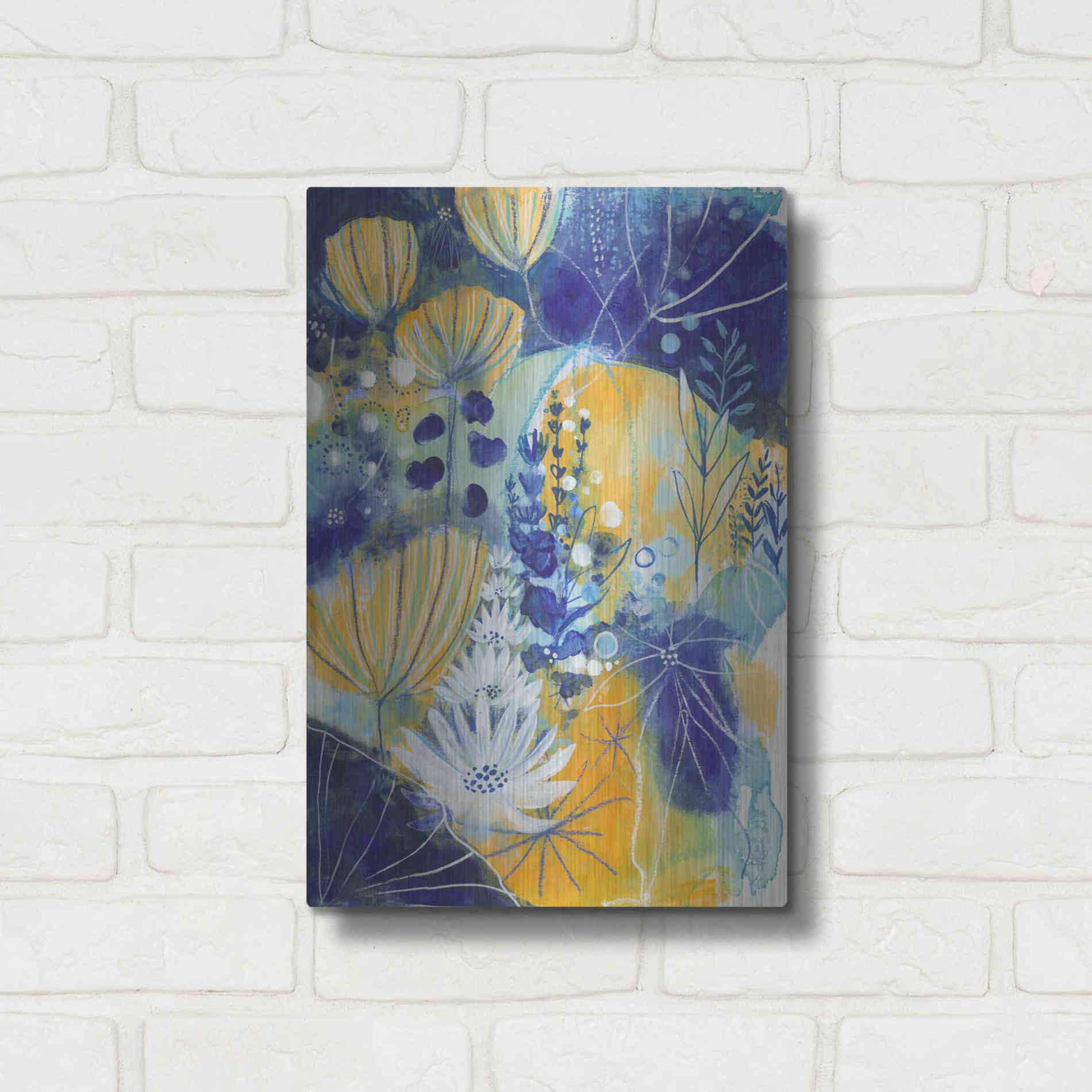 Luxe Metal Art 'Summer Solstice by Corina Capri Metal Wall Art,12x16