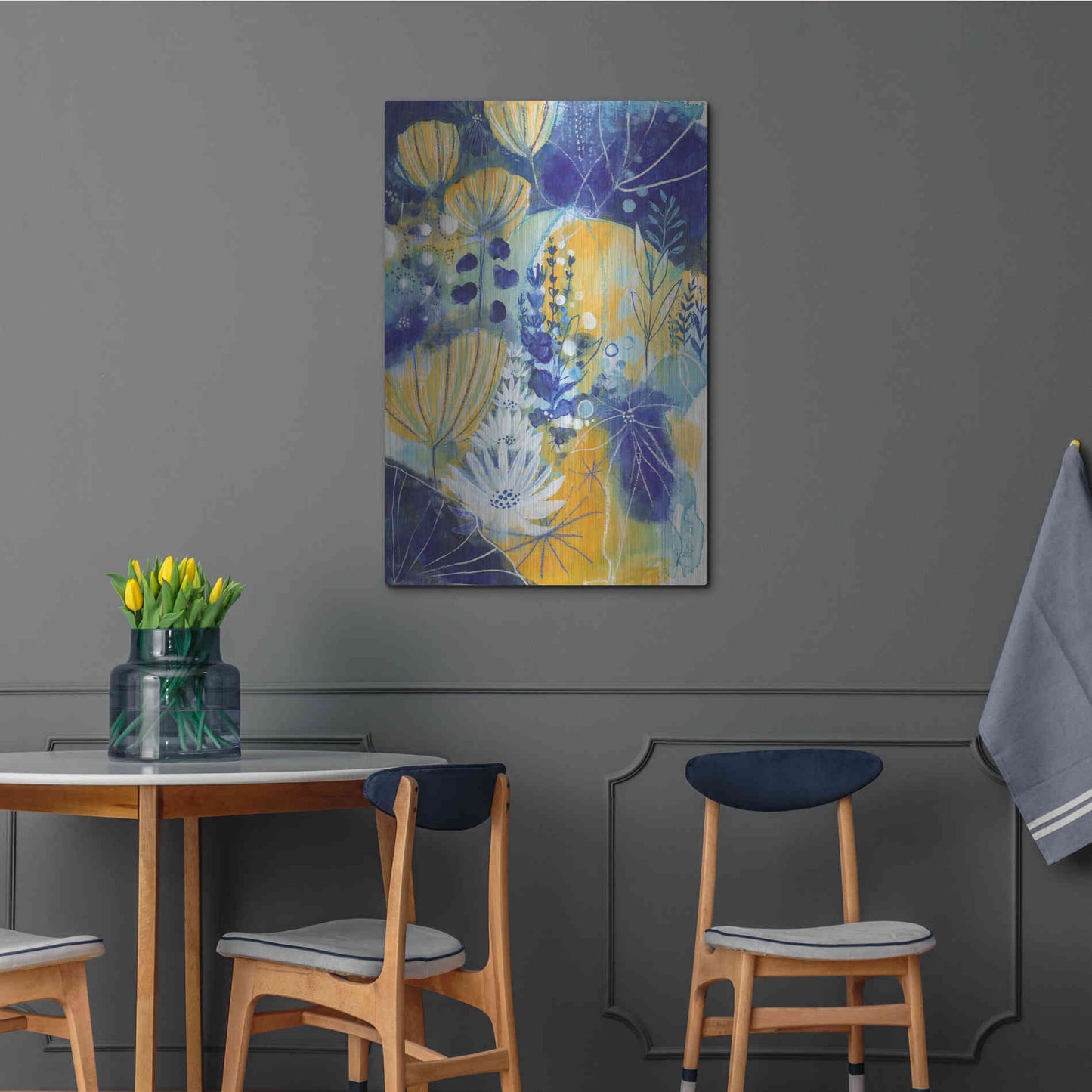 Luxe Metal Art 'Summer Solstice by Corina Capri Metal Wall Art,24x36