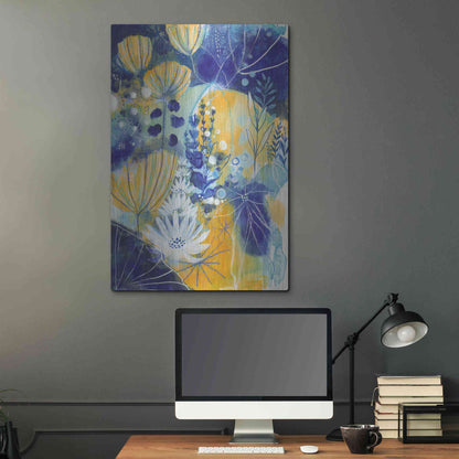 Luxe Metal Art 'Summer Solstice by Corina Capri Metal Wall Art,24x36