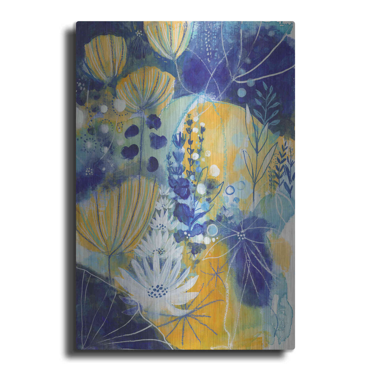 Luxe Metal Art 'Summer Solstice by Corina Capri Metal Wall Art