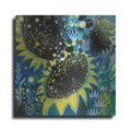 Luxe Metal Art 'Sunflower Kisses by Corina Capri Metal Wall Art