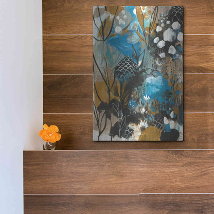 Luxe Metal Art 'January Song by Corina Capri Metal Wall Art,12x16