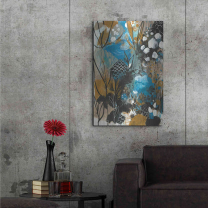Luxe Metal Art 'January Song by Corina Capri Metal Wall Art,24x36