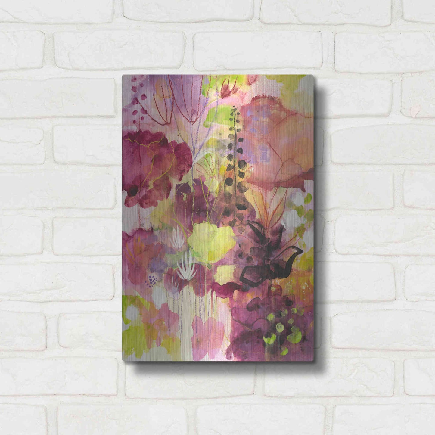 Luxe Metal Art 'In Between by Corina Capri Metal Wall Art,12x16