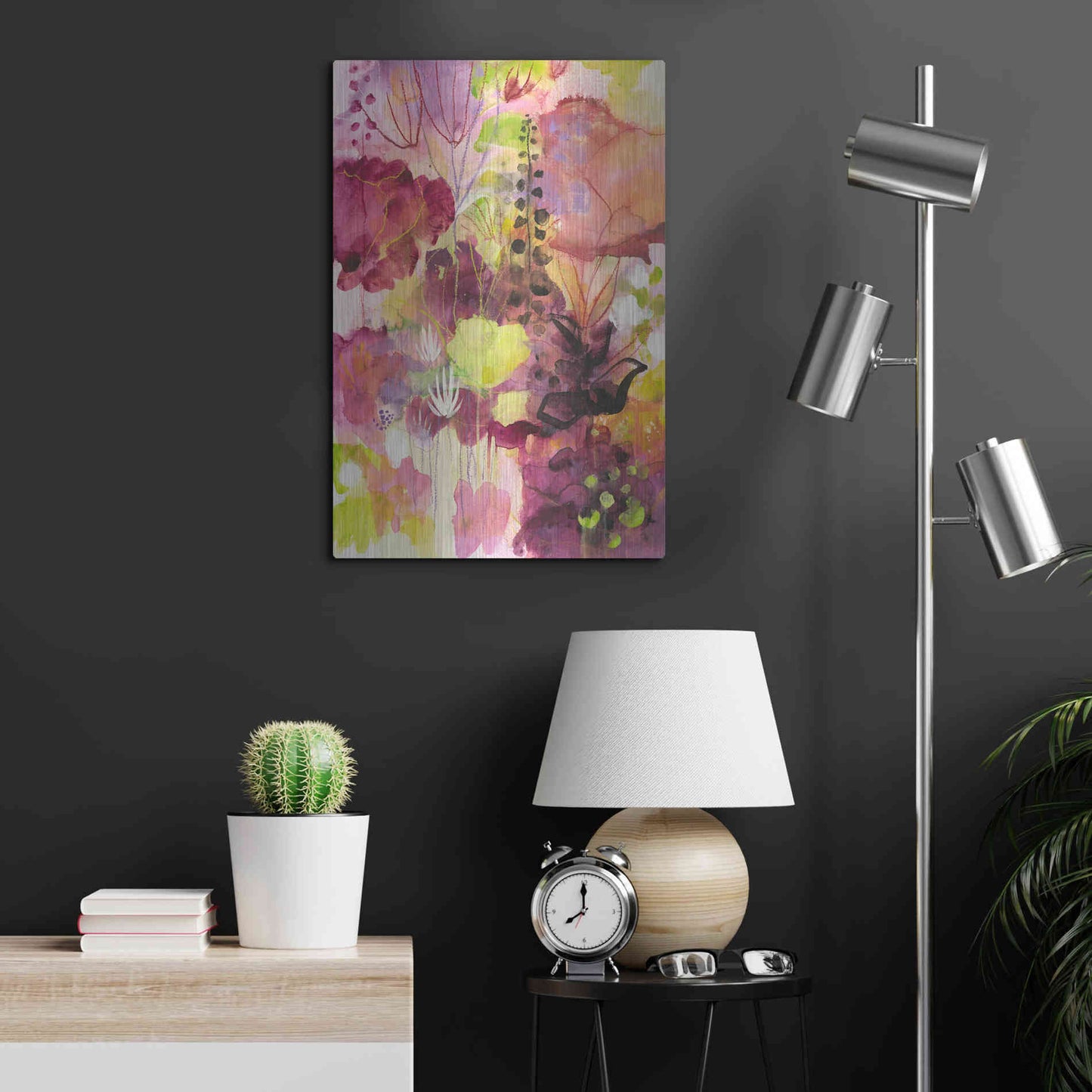 Luxe Metal Art 'In Between by Corina Capri Metal Wall Art,16x24