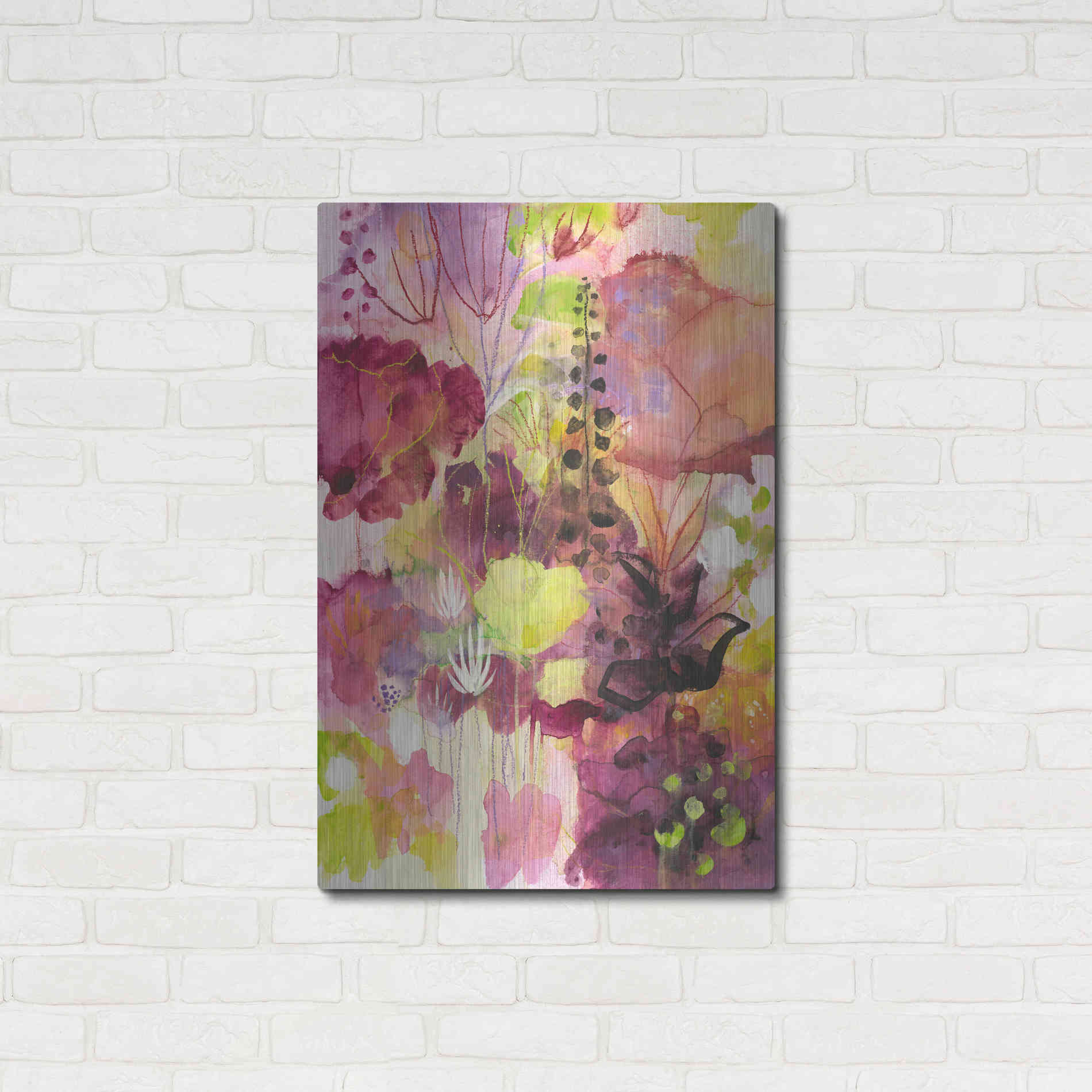 Luxe Metal Art 'In Between by Corina Capri Metal Wall Art,24x36