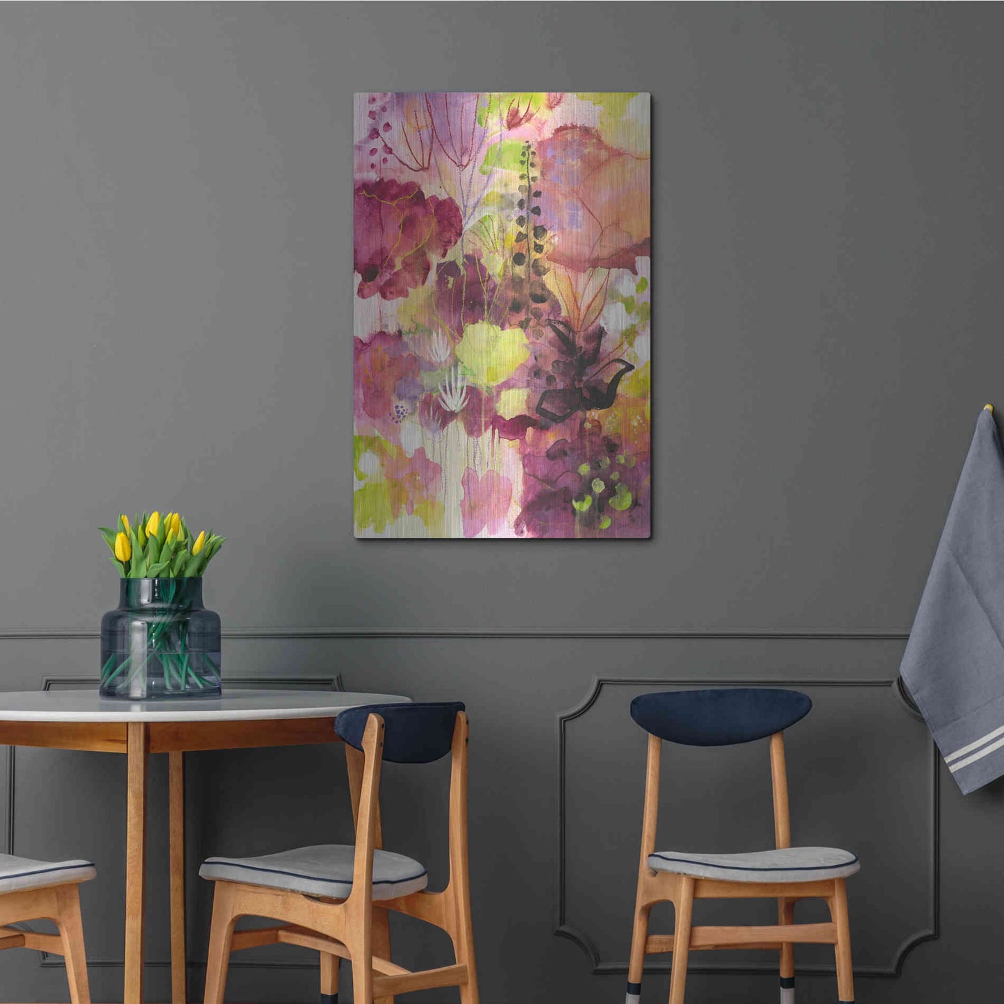 Luxe Metal Art 'In Between by Corina Capri Metal Wall Art,24x36