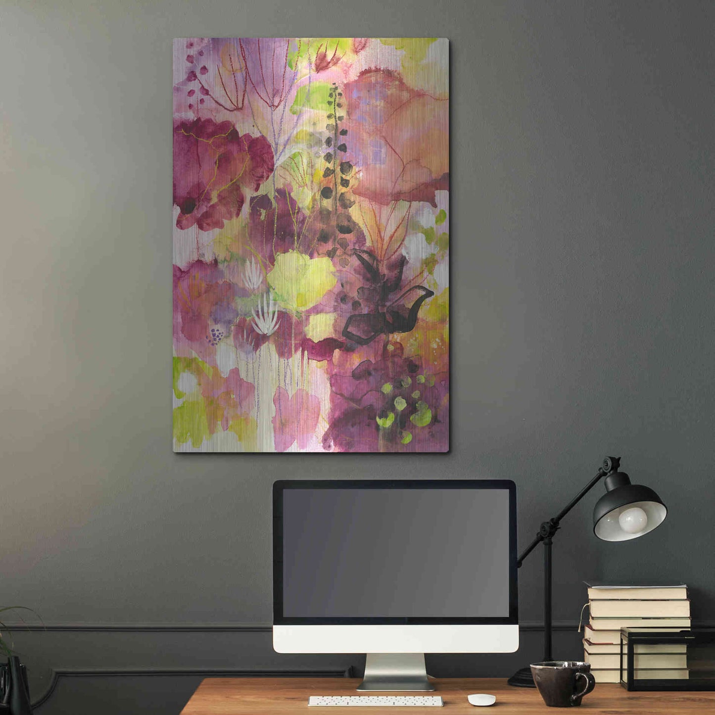 Luxe Metal Art 'In Between by Corina Capri Metal Wall Art,24x36