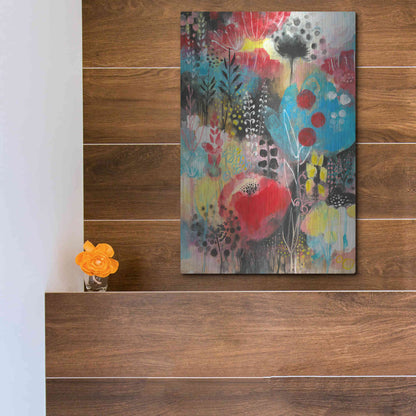 Luxe Metal Art 'Alive by Corina Capri Metal Wall Art,12x16