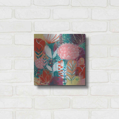 Luxe Metal Art 'Sensuality by Corina Capri Metal Wall Art,12x12