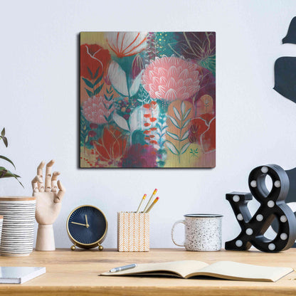 Luxe Metal Art 'Sensuality by Corina Capri Metal Wall Art,12x12