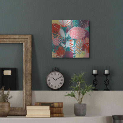 Luxe Metal Art 'Sensuality by Corina Capri Metal Wall Art,12x12