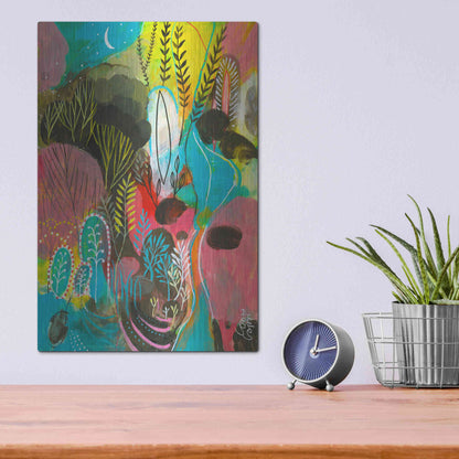 Luxe Metal Art 'Water Cycles by Corina Capri Metal Wall Art,12x16