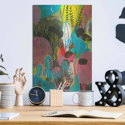 Luxe Metal Art 'Water Cycles by Corina Capri Metal Wall Art,12x16