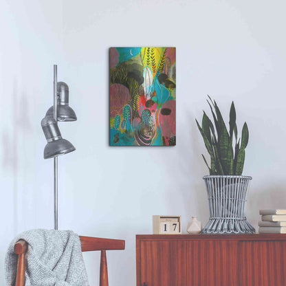 Luxe Metal Art 'Water Cycles by Corina Capri Metal Wall Art,16x24