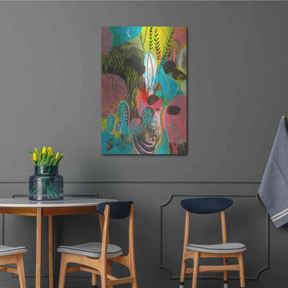 Luxe Metal Art 'Water Cycles by Corina Capri Metal Wall Art,24x36