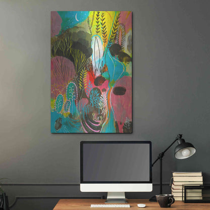 Luxe Metal Art 'Water Cycles by Corina Capri Metal Wall Art,24x36
