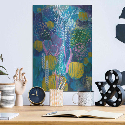 Luxe Metal Art 'Sea Life by Corina Capri Metal Wall Art,12x16